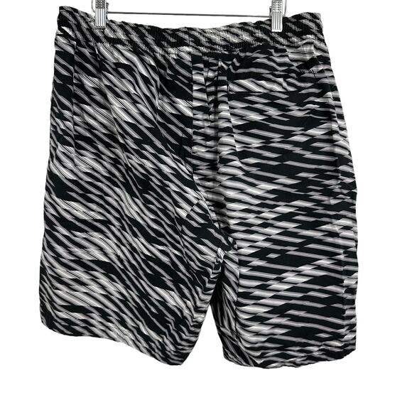 Nike Men's Allover Print Shorts XXL Black Gray Athletic Sportswear - Picture 6 of 11